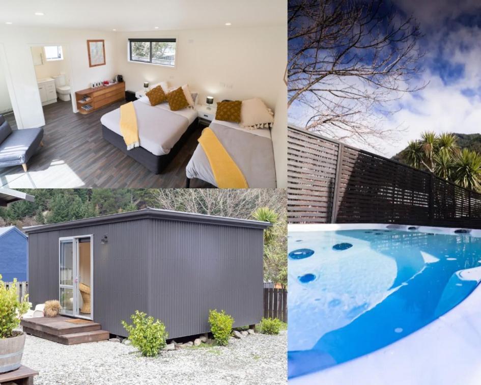 קווינסטאון Classy Cabin - In Town - Spa Pool מראה חיצוני תמונה